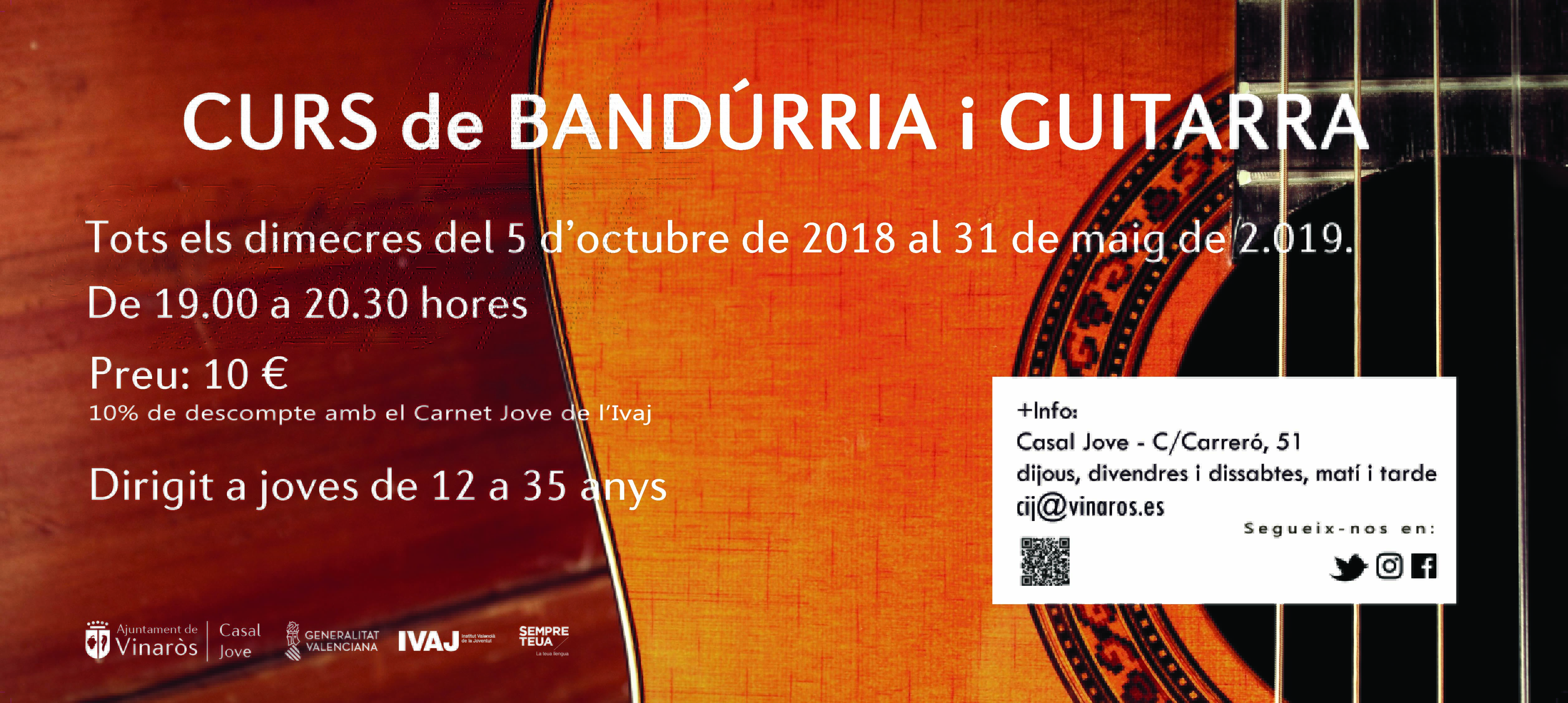 Cartel Guitarra y bandurria